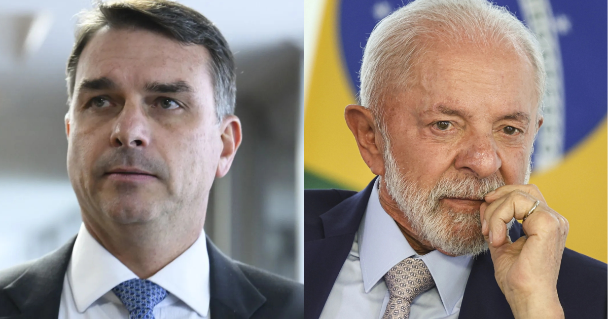 Paraná Pesquisas: em SP, Flávio tem 39,3%, e Lula, 36% no 1º turno